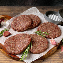 Load image into Gallery viewer, Handmade Moroccan Spiced Lamb Burgers
