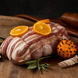 Boned & Rolled Turkey Breast wrapped in Bacon - PRE ORDER