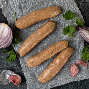 Cheese and Yeast Extract Pork Sausages