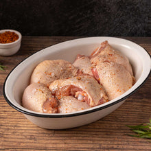 Load image into Gallery viewer, Succulent Chicken Thighs - Bone in Skin On

